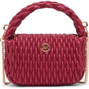 Women's Quilted Pink Handbag